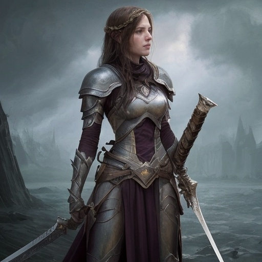 Prompt: Elspeth nodded, understanding the call that compelled her friend. "But you will not go alone," she said, gripping the hilt of her sword. "I will stand with you, Leona. For as long as I am able, I will fight beside you."