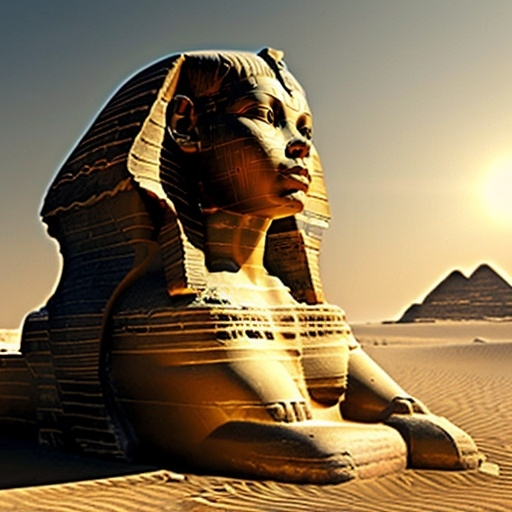 Prompt: The Sphinx regarded her with a gaze that bore centuries of wisdom. "The power you wield is not inherently destructive, Leona. It is how you choose to direct it that matters."