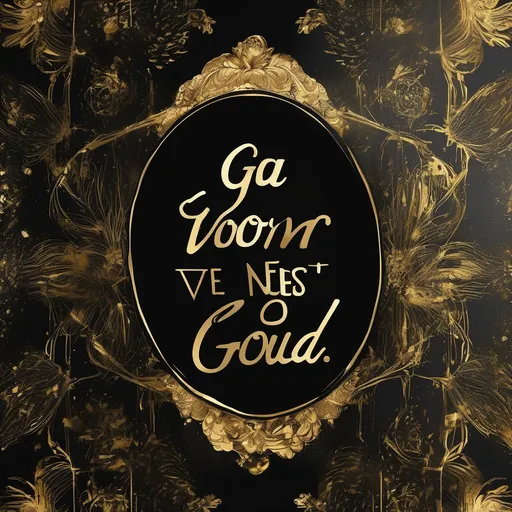 Prompt: "A highly detailed, luxurious black and gold digital wallpaper featuring the motivational phrase 'Ga Voor Goud, Kom Je Nest Uit' in bold, elegant gold typography. The design embodies extravagance and success, inspired by internet creator Joel Beukers. The background is deep black with golden light reflections, incorporating sparkling gold diamonds, dynamic champagne splashes, and a refined, high-end aesthetic. The style matches the first image with a premium, motivational theme, evoking a sense of ambition, victory, and high-class success."