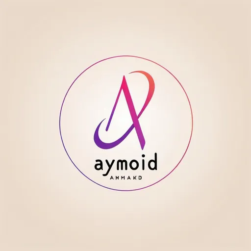 Prompt: A logo for the online sale of clothes name of store is ' aymodkid '