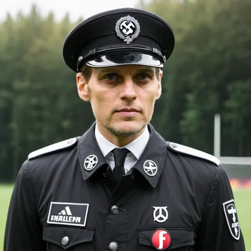 Prompt: Thomas Tuchel as an SS officer
