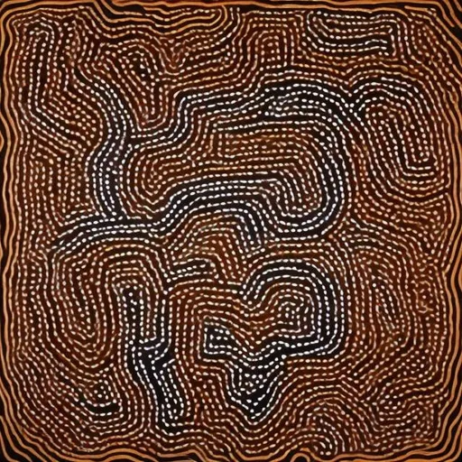 Prompt: Design aboriginal art
