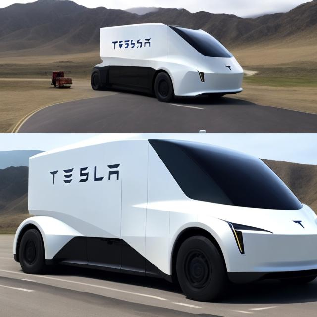 Prompt: Tesla cybertruck airplane