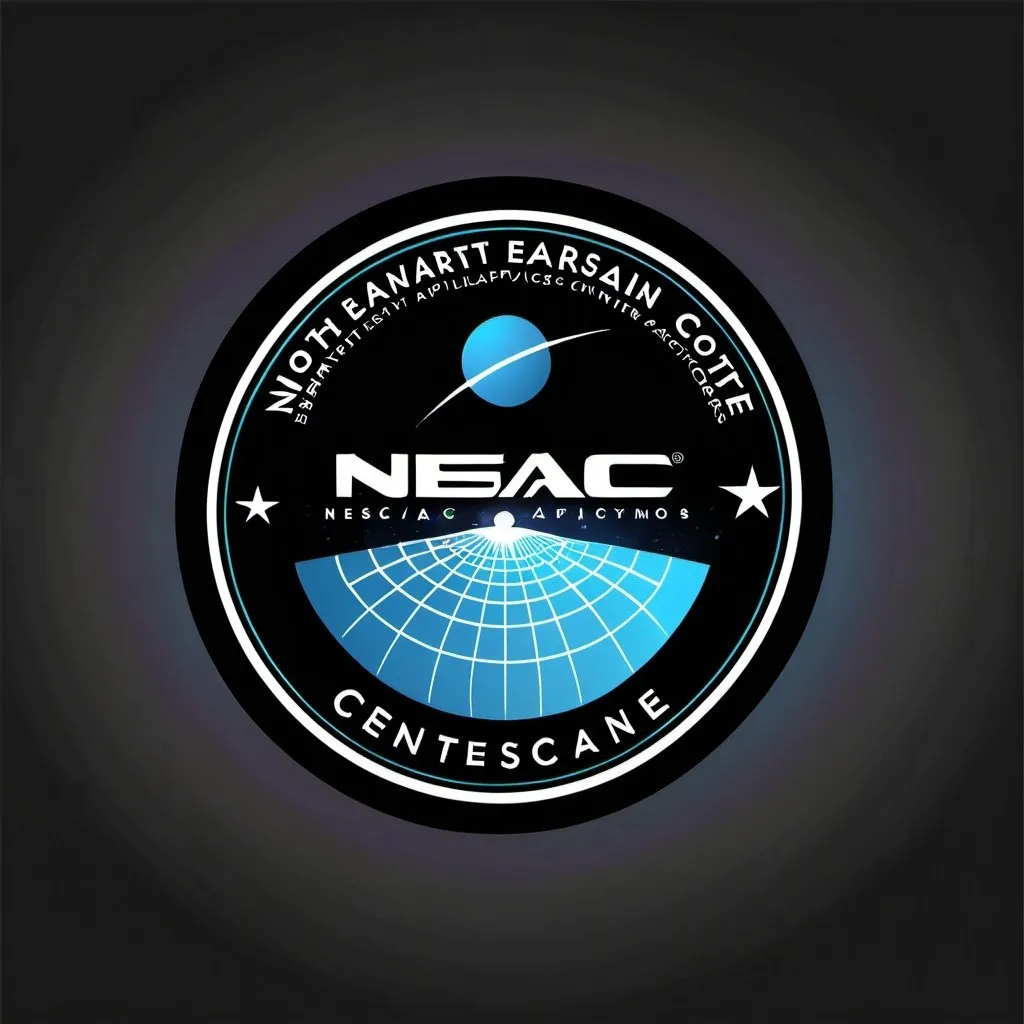 Prompt: Simple logo design for 25th anniversary of North Eastern Space Applications Centre (NESAC), incorporating elements from current NESAC and ISRO logos, space technology, satellite imagery, high-resolution, modern design, minimalistic, professional, symbolic, sleek lines, clean typography, balanced composition, contemporary, reflective surface, bright and bold colors, precision details, captivating symbolism, innovative, iconic, timeless design, space theme, high-quality, symbolic satellite, sleek logo, futuristic, professional typography, modern and iconic design