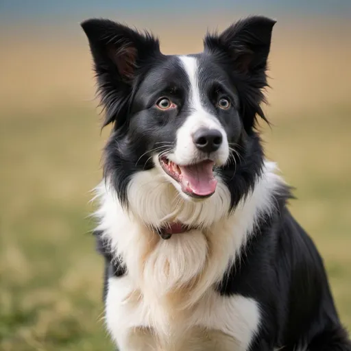 Prompt: a border collie 
