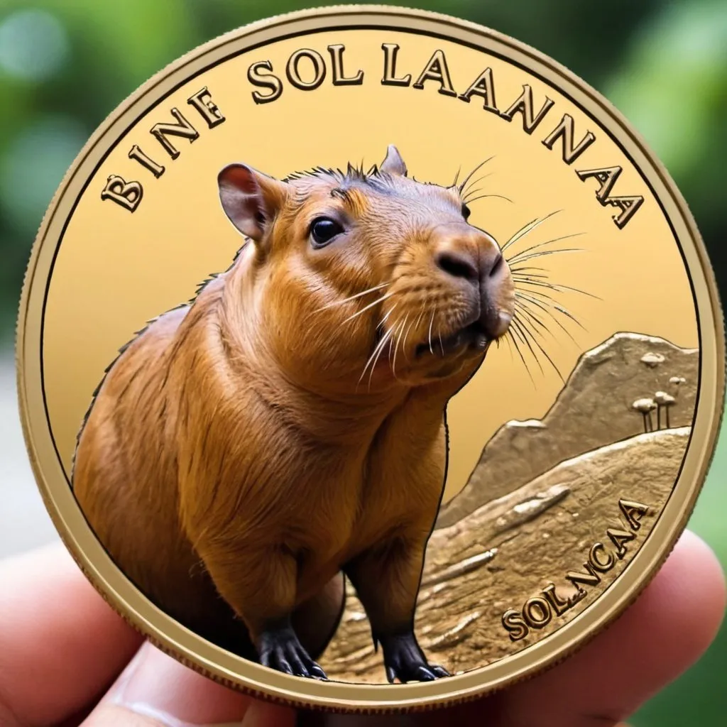 Prompt: Capibara meme coin best ever Solanca is name