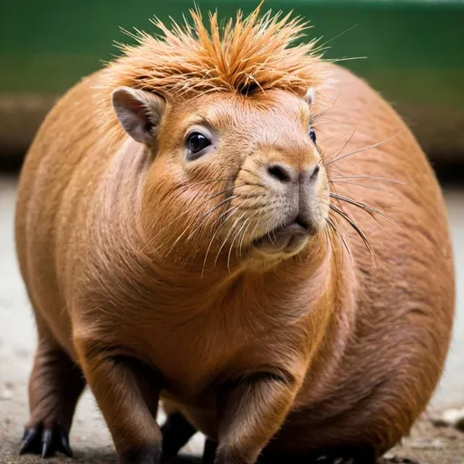 Prompt: Capibara mascot I need to be best ever. 