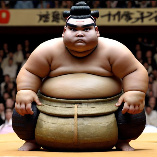 Prompt: dragon sumo wrestler

