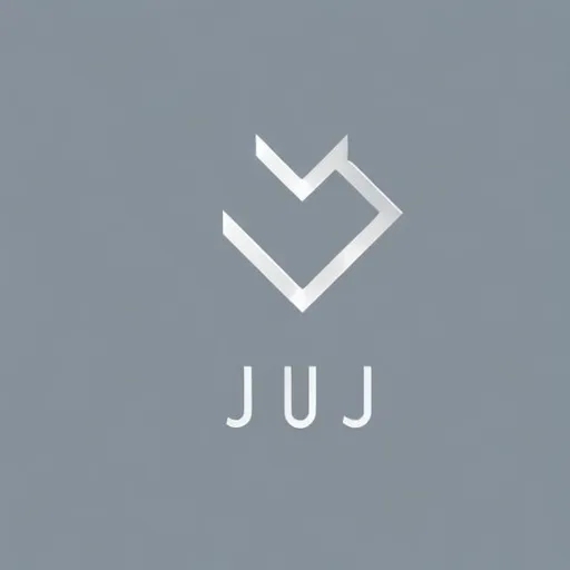Prompt: personal brand logo with initials "JU"
sleek simple professional monocrohomic geometric python coding language data science