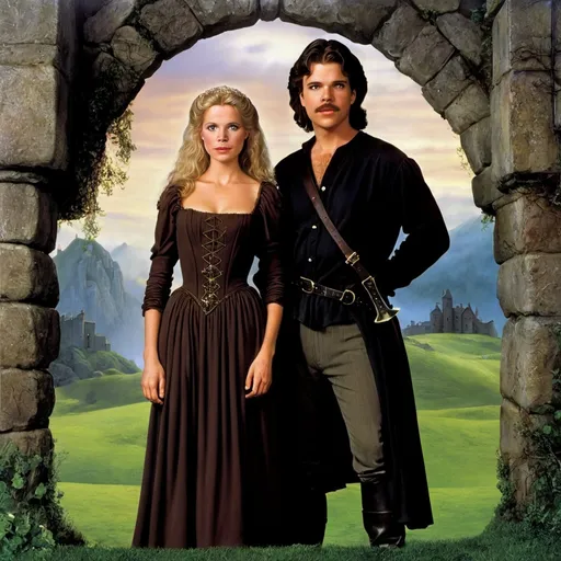 Prompt: the princess bride album cover