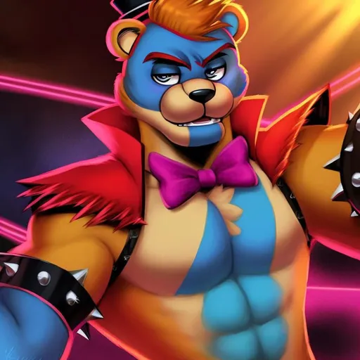 freddy fazbear, detailed artwork, 4k