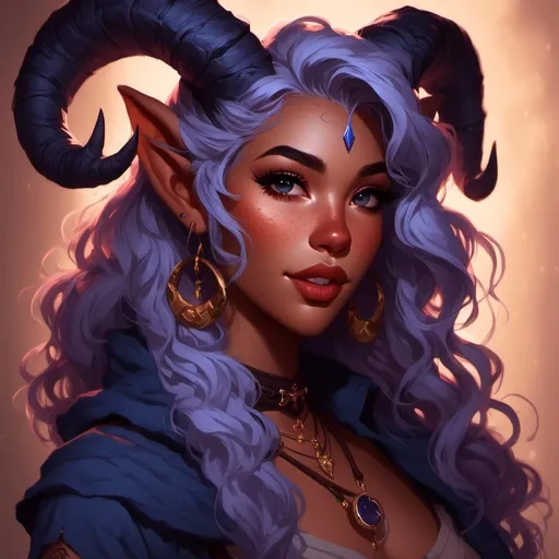 Prompt: <mymodel> hyper-realistic Tiefling character, fantasy character art, illustration, dnd, warm tone