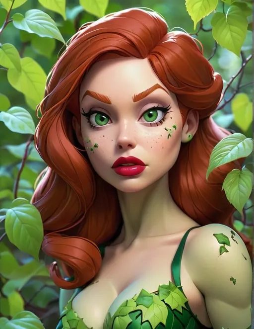Prompt: poison ivy