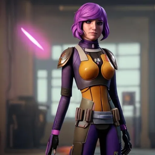 Prompt: Sabine Wren hot underware 


