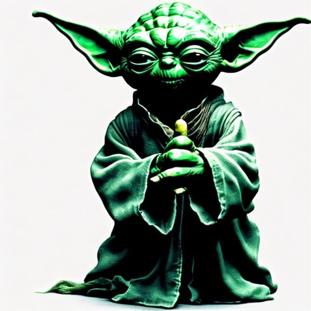 Prompt: Yoda singing heavy metal.