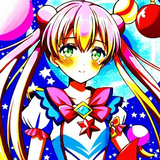 Prompt: cute girl, magical girl, anime, anime style adoptable, adoptable, anime oc, original character, anime eyes, shiny hair, kawaii, mahou shoujo, Sailor Moon, Puella Magi Madoka Magica, Pretty Cure, Tokyo Mew Mew, Cardcaptor Sakura, Princess Tutu, Magical Girl Lyrical Nanoha