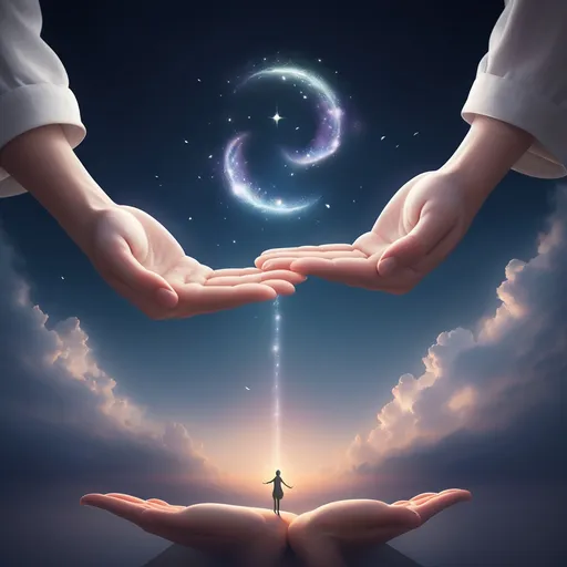 Prompt: Letting go helps us to to live in a more peaceful state of mind and helps restore our balance. It allows others to be responsible for themselves and for us to take our hands off situations that do not belong to us. This frees us from unnecessary stress.