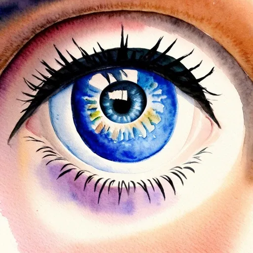 Prompt: Eyes, world, making change, bright surreal, closeup