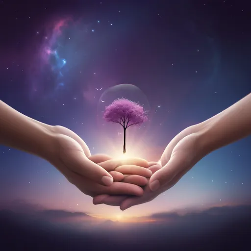 Prompt: Letting go helps us to to live in a more peaceful state of mind and helps restore our balance. It allows others to be responsible for themselves and for us to take our hands off situations that do not belong to us. This frees us from unnecessary stress.