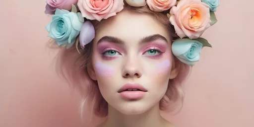 Prompt: beauty in such unexpected places, be yourself, self-love, pastels