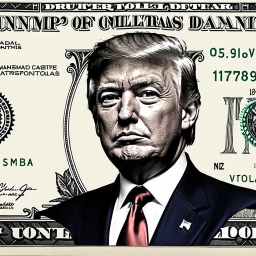 Prompt: Trump dollar
