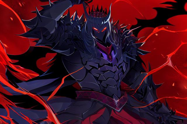 Prompt: Dark demon king 