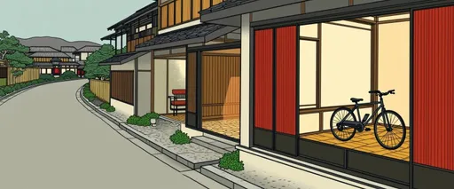 Prompt: Jakarta alley, a temple
Jakarta modern houses
Foreground elements such as a weathered doorframe, hanging fabric edge, and tiled threshold frame the scene, with human presence only implied through a resting bicycle shadow and muted interior glow. The image feels still, contemplative, and quietly luminous, emphasizing mood, intimacy, and atmosphere over detail. No modern elements, no realism, no dramatic action.
Foreground elements such as a weathered doorframe, hanging fabric edge, and tiled threshold frame the scene, with human presence only implied through a resting bicycle shadow and muted interior glow. The image feels still, contemplative, and quietly luminous, emphasizing mood, intimacy, and atmosphere over detail. No modern elements, no realism, no dramatic action.