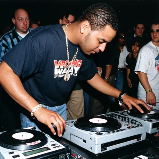 Prompt: dj 150 proof of the 1993 wrong way u.s.a. dj mixing finals