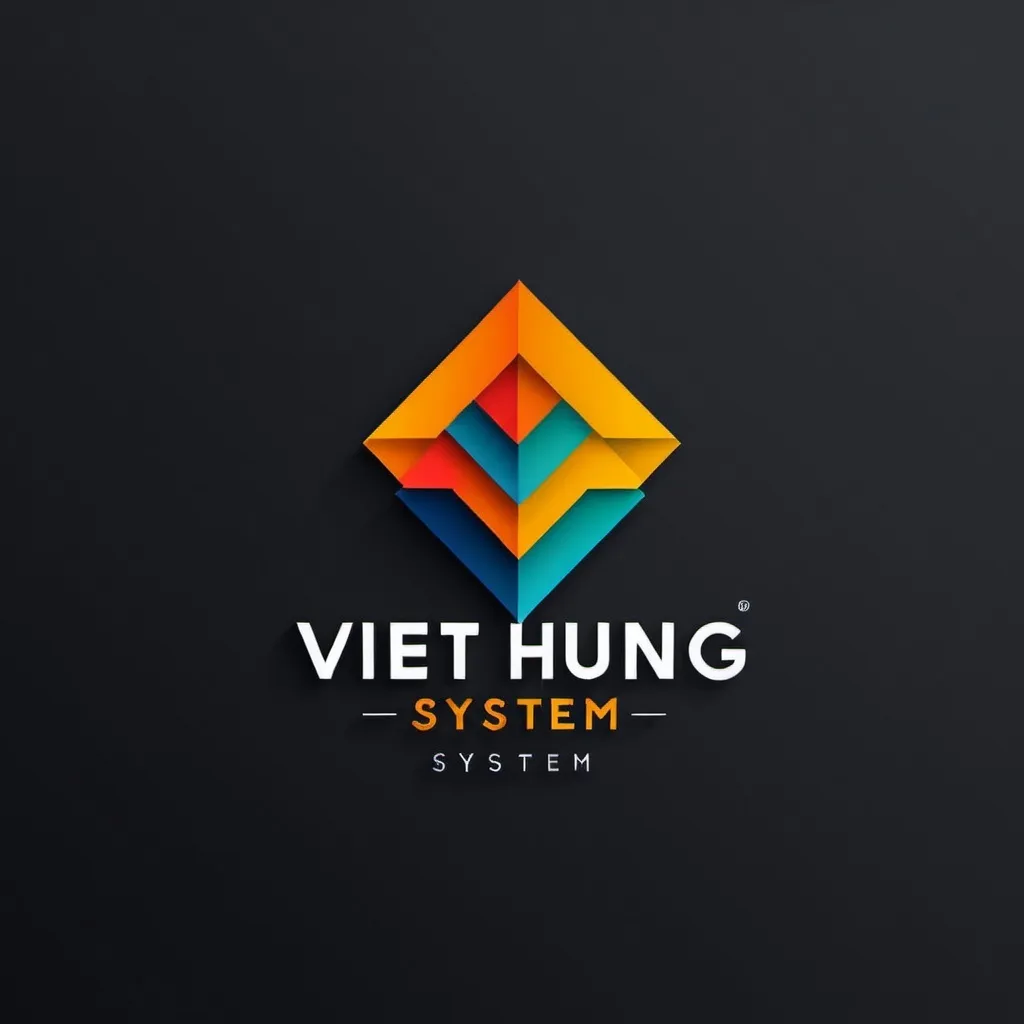 Prompt: logo for "Viet Hung system"