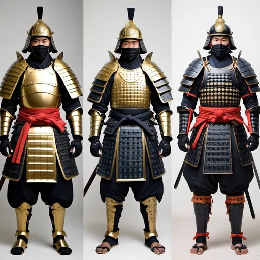 Prompt: Islamic armor x samurai armor