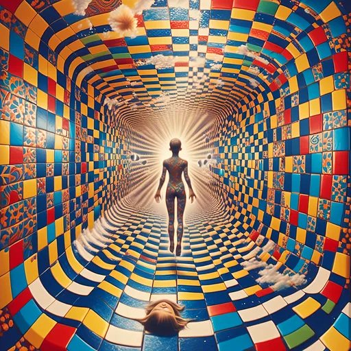 Prompt: <mymodel> Imagine happiness as a physical being and what that would look like. Let's now imagine that the physical form of happiness is able to achieve ultimate enlightenment. Now let's pretend this was all just a fun little dream god had one day while on a DMT trip! 