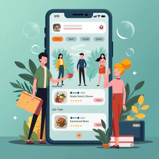 Prompt: an app where you can sell and buy 