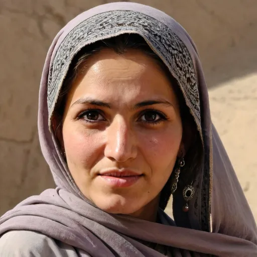 Prompt: Afghan woman