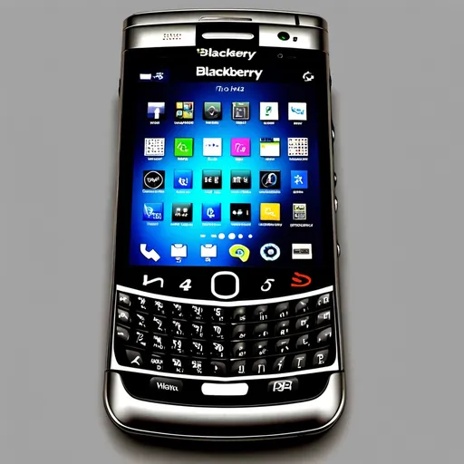 Prompt: blackberry phone