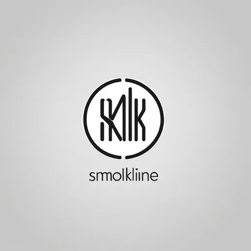 Prompt: Made a logo for my store and the name of store is smokline and do more minimalism