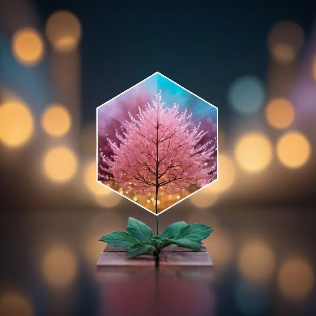Prompt: 12k image of an NFT with bokeh effect and artistic view from each angle. it should be an artistic way defined image
