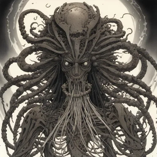 Elder God Of Cruelty Humanoid With Cephalo