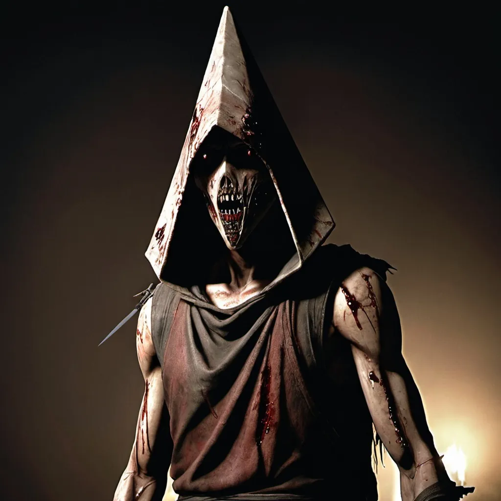 Prompt: pyramid head