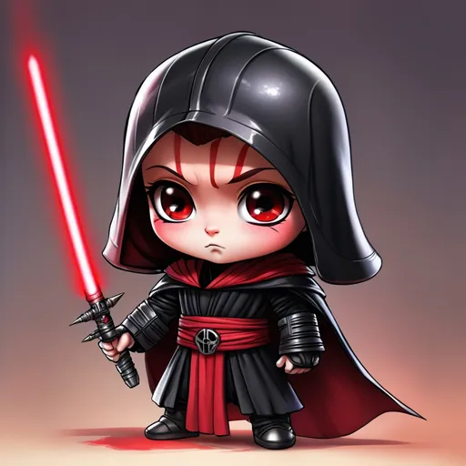 Prompt: random chibi sith lord character