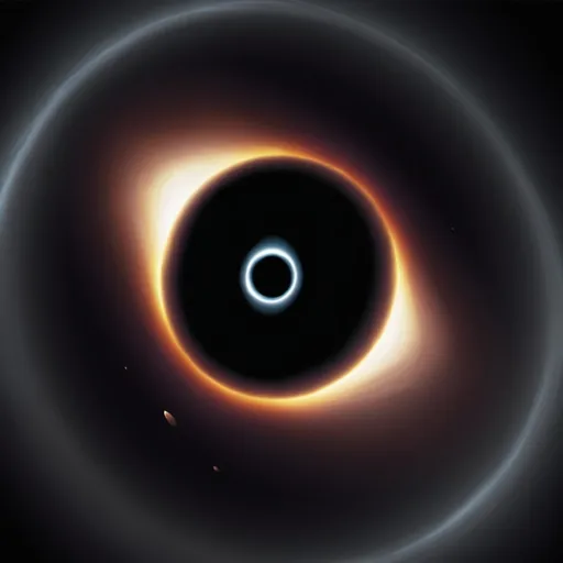 Prompt: A black hole approaching Remin