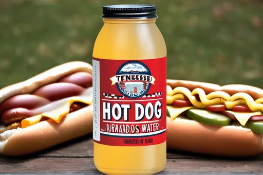 Prompt: Tennessee-flavored Arkansas hot dog water 