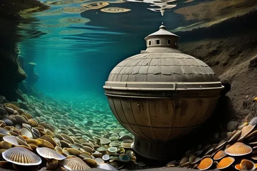 Prompt: Intrusive cistern of dreams speaks not of beauty, only of clams and the wisdom of tweed 