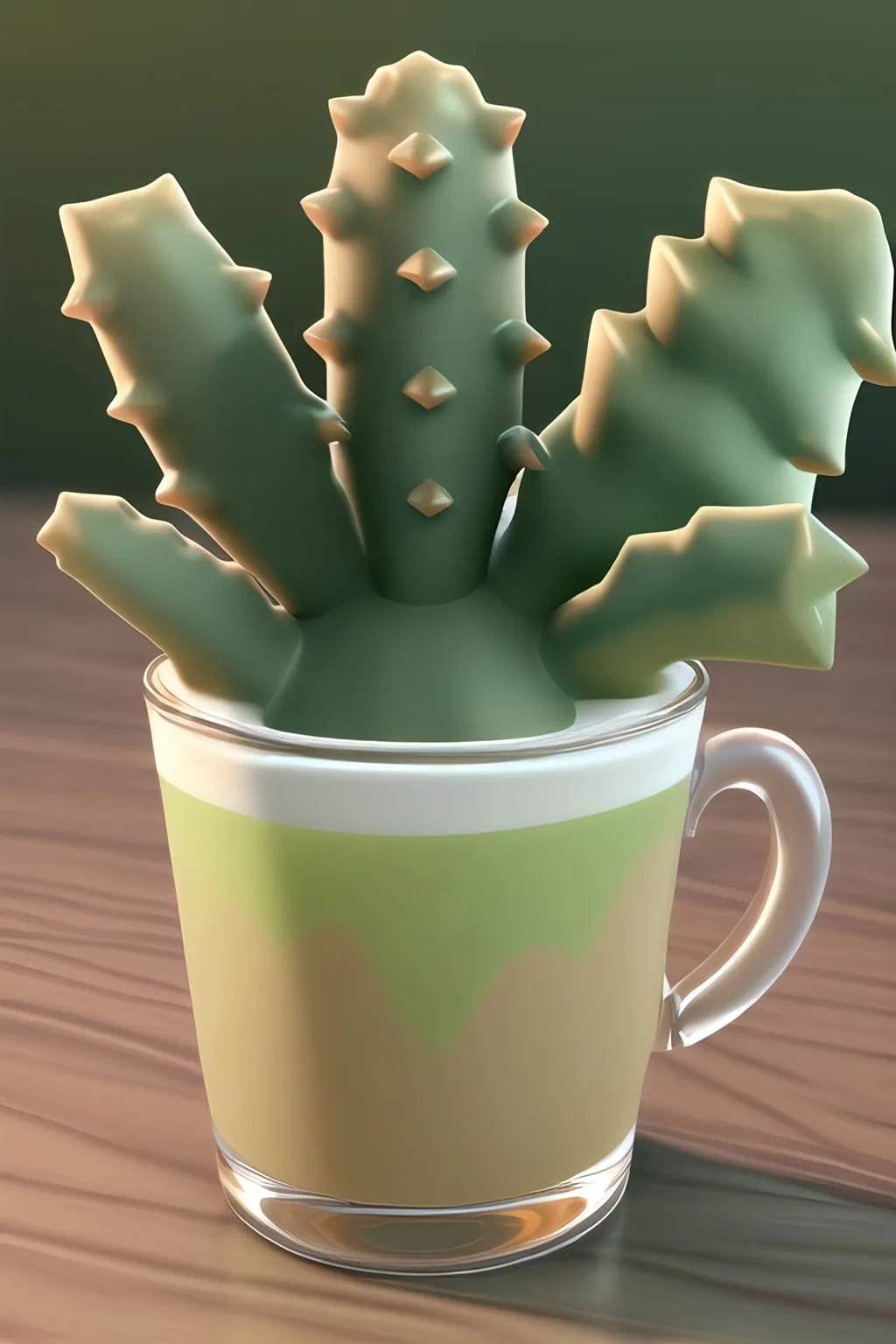 Prompt: Cactus milk 