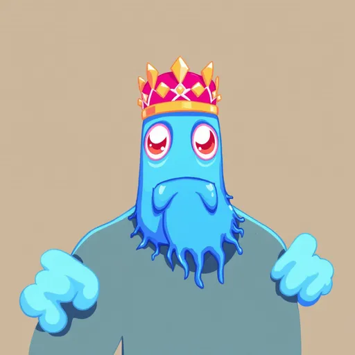 Prompt: Wawawawa fnoids d’groid dippers KING 🪱 