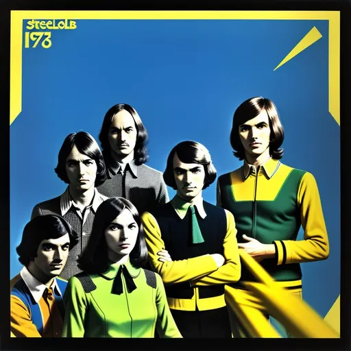 Prompt: 1973 classic album cover of the Stereolab  album “Autorad” 