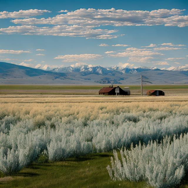 Prompt: Blancheur, Idaho 