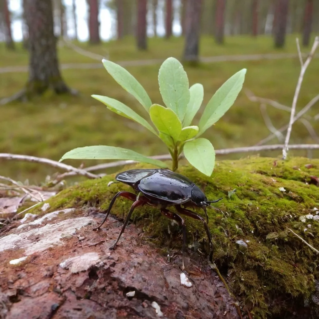 Prompt: Swedish cobdopeln in its natural habitat