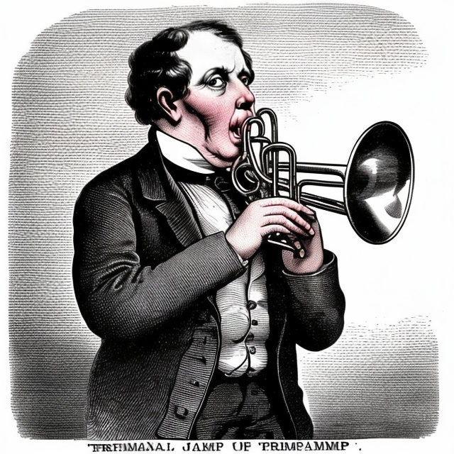 Prompt: 19th century medical journal illustration of a case of trumpethump in a middle aged woman 