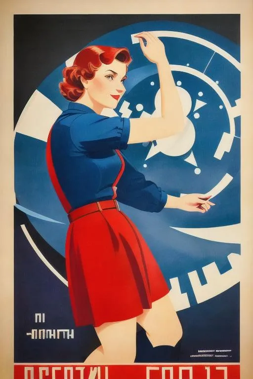 Prompt: Depression-era Soviet socialist realism propaganda poster, scientist, “Let’s decode  genomes for the public good!” Pretty becunted lady ВПЕРЕД! ЗА НАШЕМУ ВРЕМЕНИ!
«Пизда для всех!» propaganda ПОШЛИ!