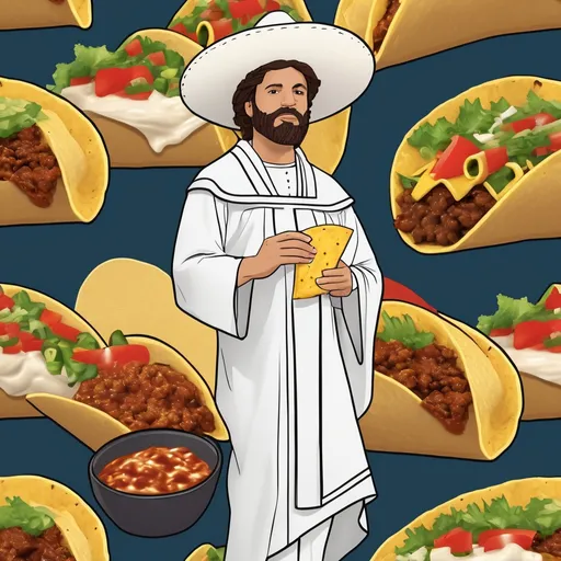 Prompt: Biblically accurate taco